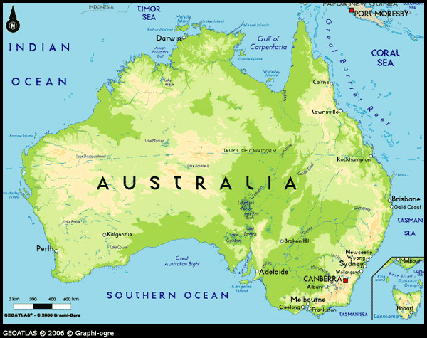 Map Of Australia Tourizm Maps Of The World Australia Atlas