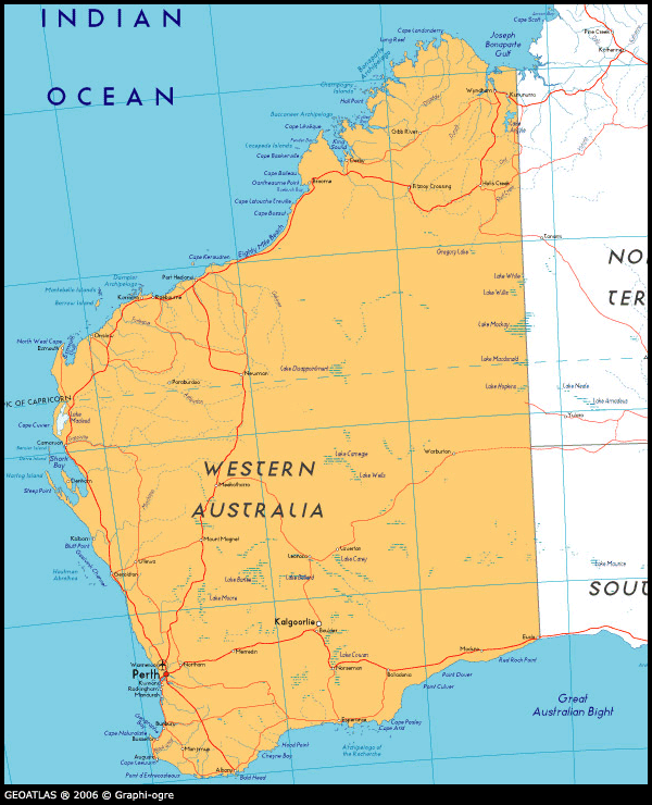 Western Australia Towns